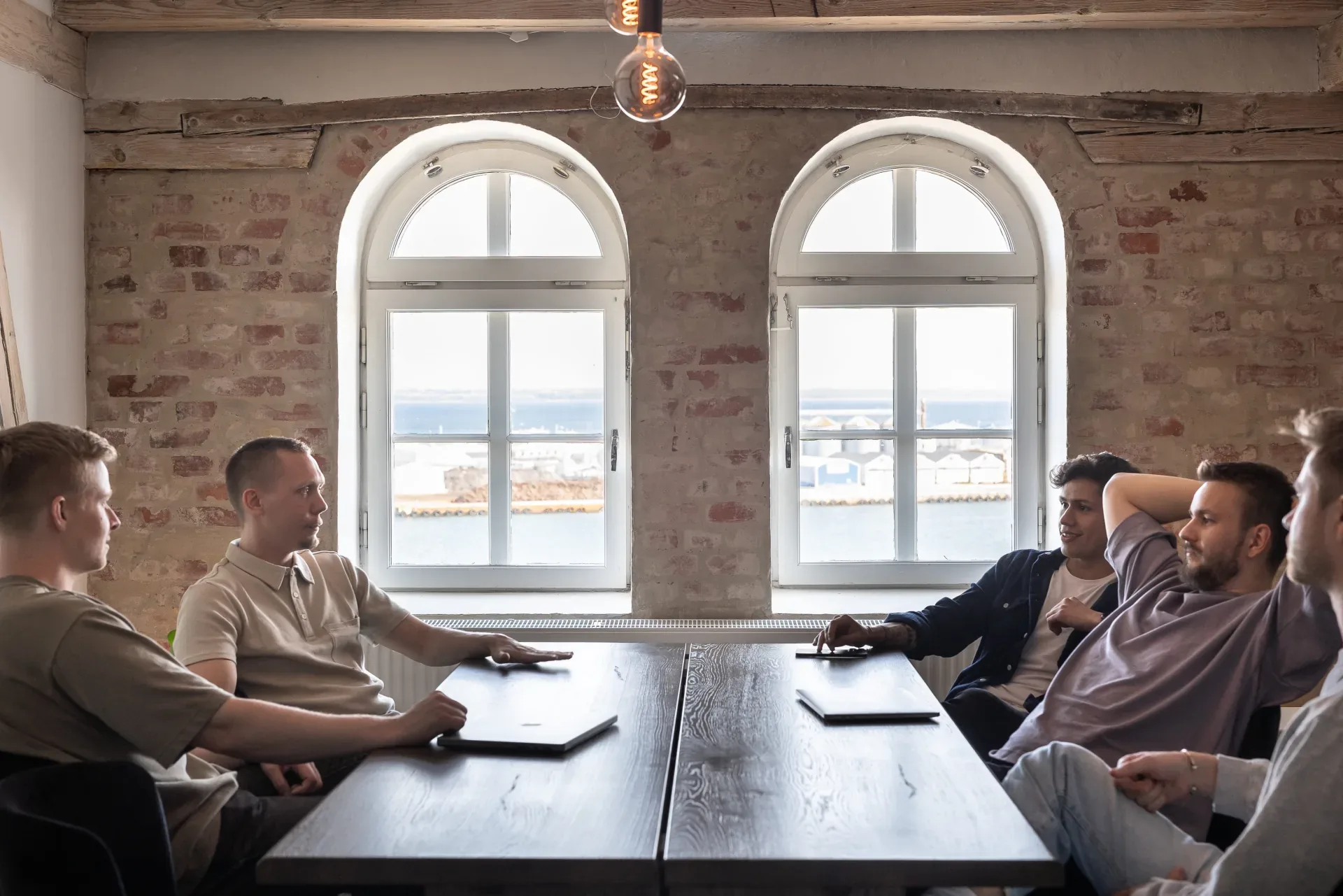 The Flowbic team at the office in Kalmar